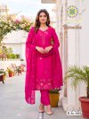 Varnika Vol 3 By Passion Tree Roman Silk Kurti With Bottom Dupatta